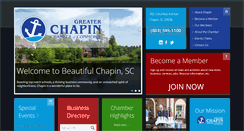 Desktop Screenshot of chapinchamber.com